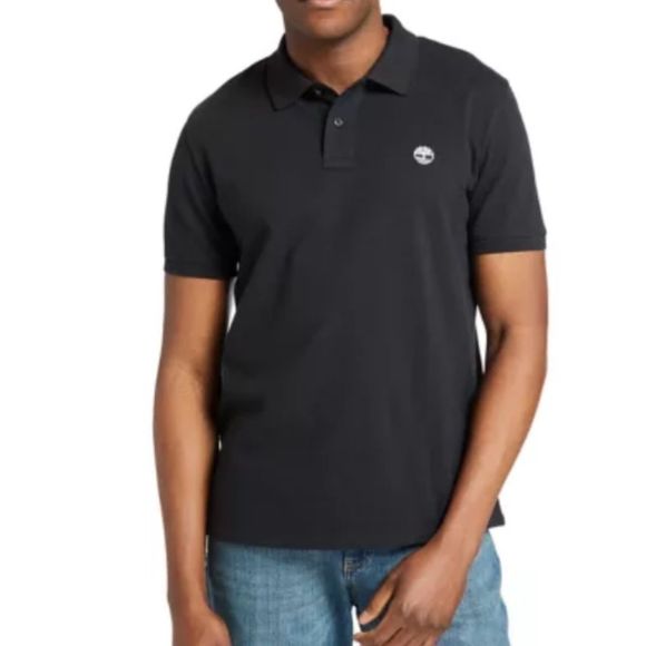 Timberland Other - Nwt- Timberland Mens Pique Polo Shirt In Black Size Xl